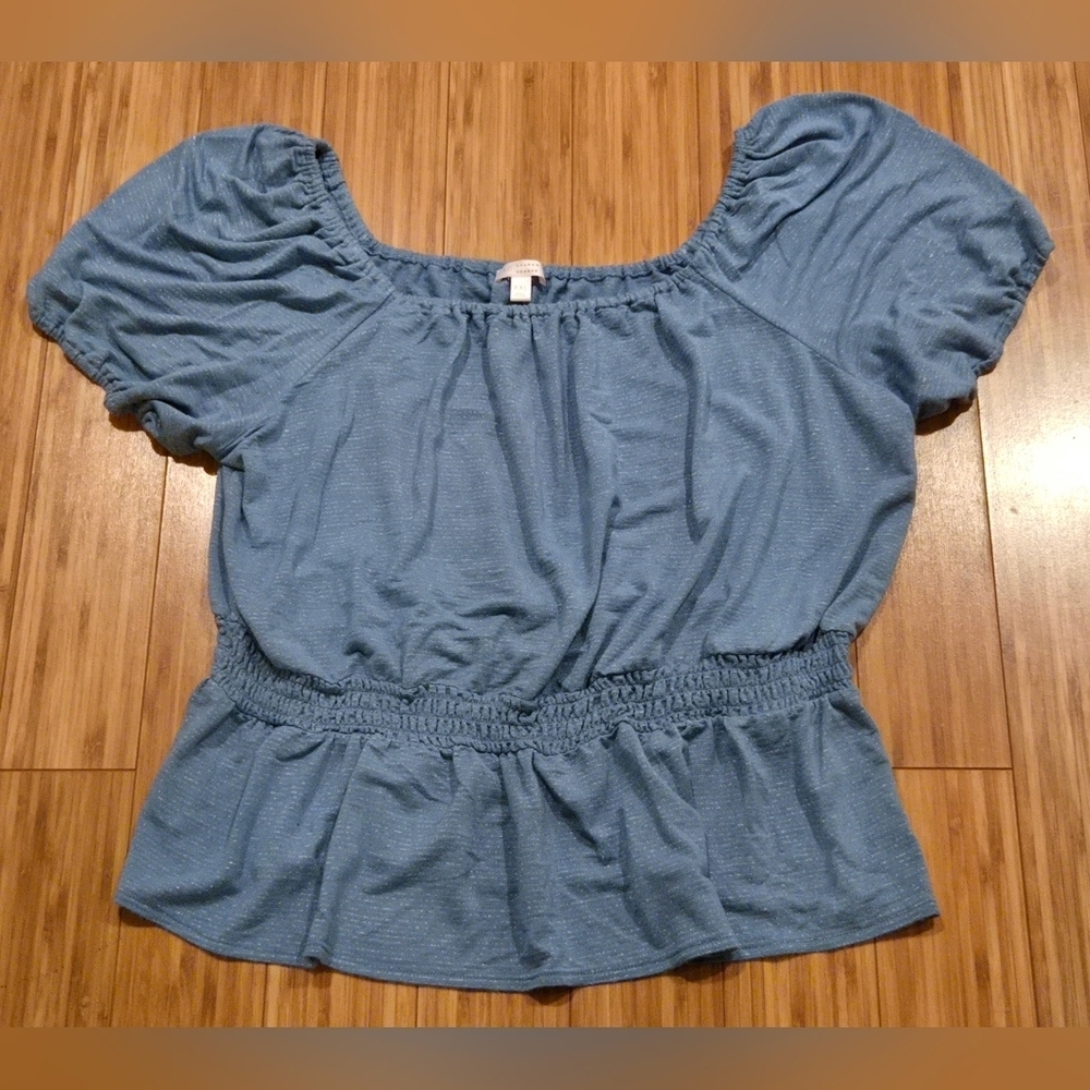 Lauren Conrad Blue Women's Top